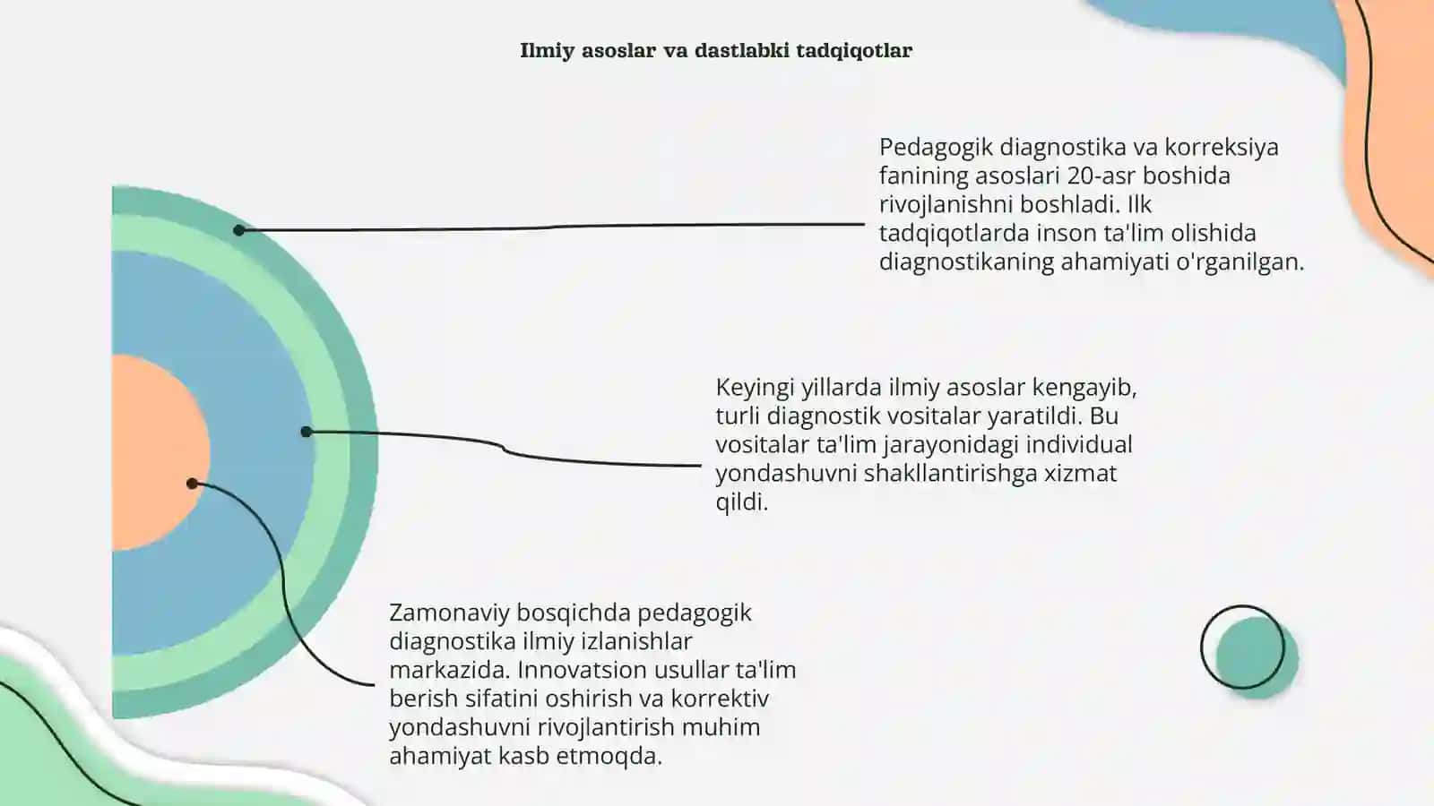 Pedagogik diagnostika va korreksiya fanning rivojlanish tarixi 4