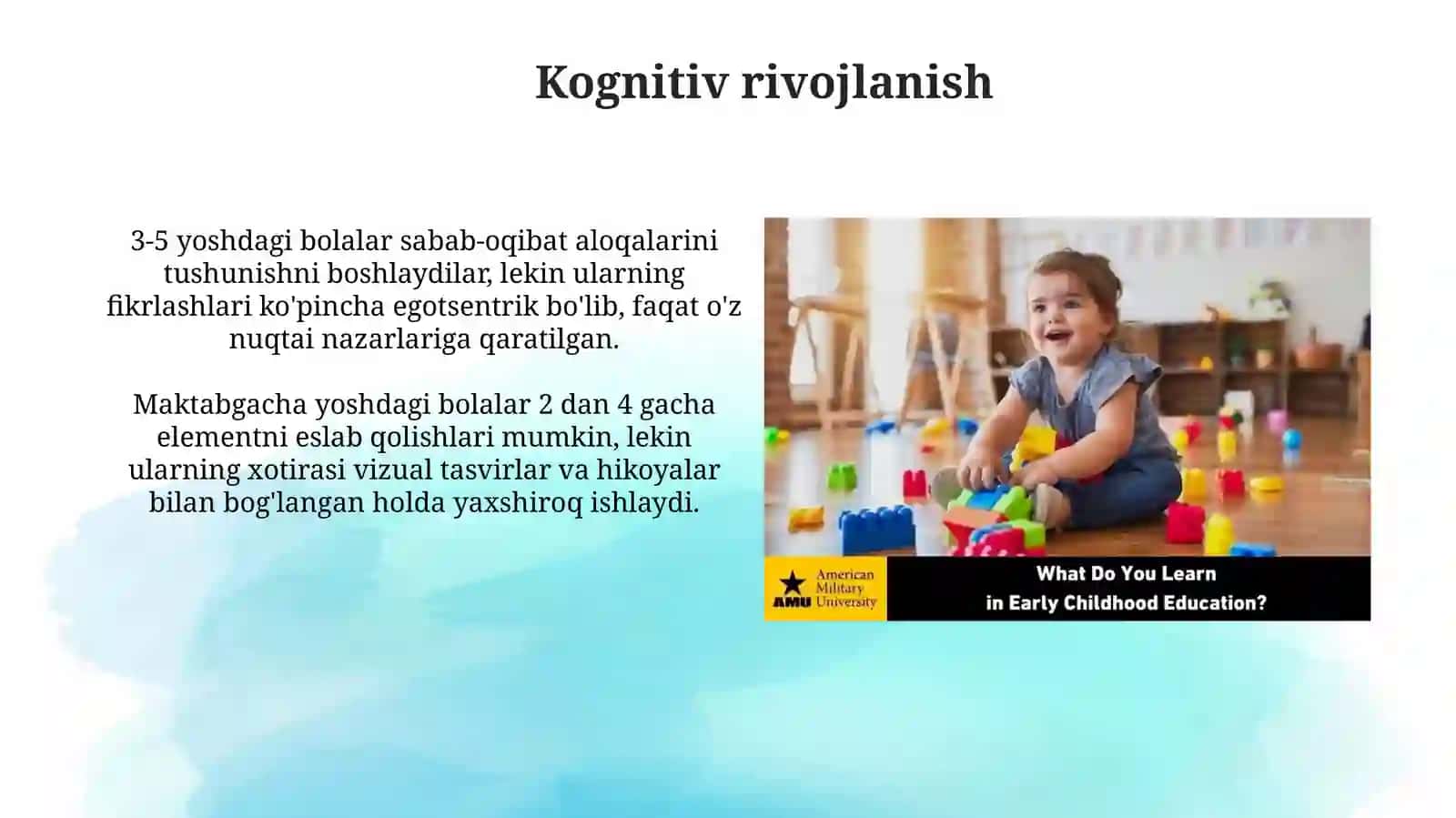 Maktabgacha talim yonalishidagi bolalarning paixologik xususiyatlari 4