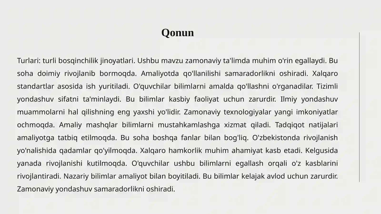 BOSQINCHILIK JINOYATI 4