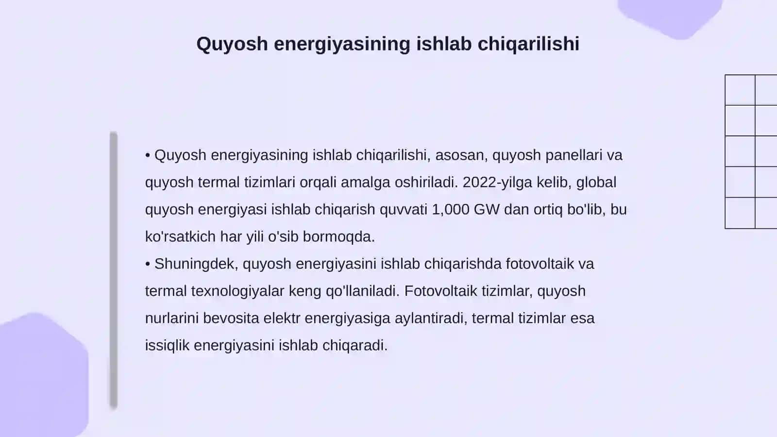Quyosh energiyasi 4