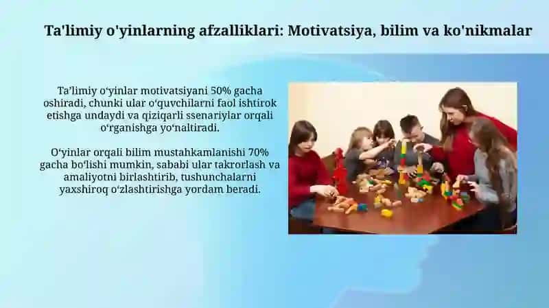 Ta'limiy o'yinlar: Ta'rif, turlari va boshlang'ich ta'lim bilan integratsiya 4