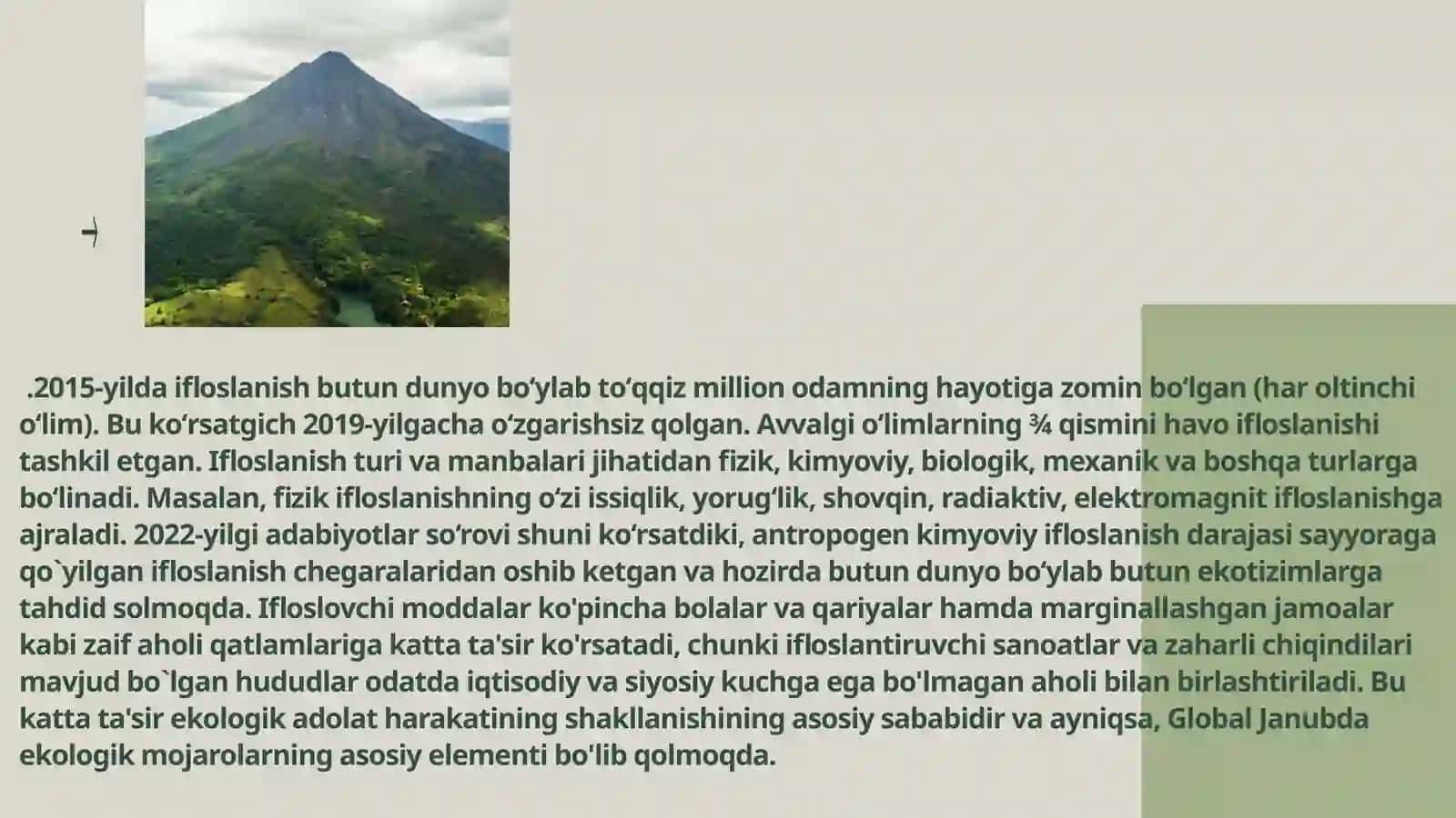 Atrof-muhit ifloslanishi va uning turlari 4
