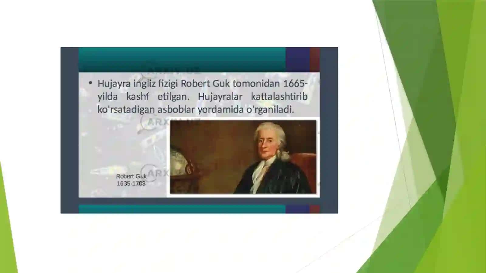 O'SIMLIKLAR HUJAYRALARNING TUZILISHI VA PLASTIDALAR TUZILISHI 4