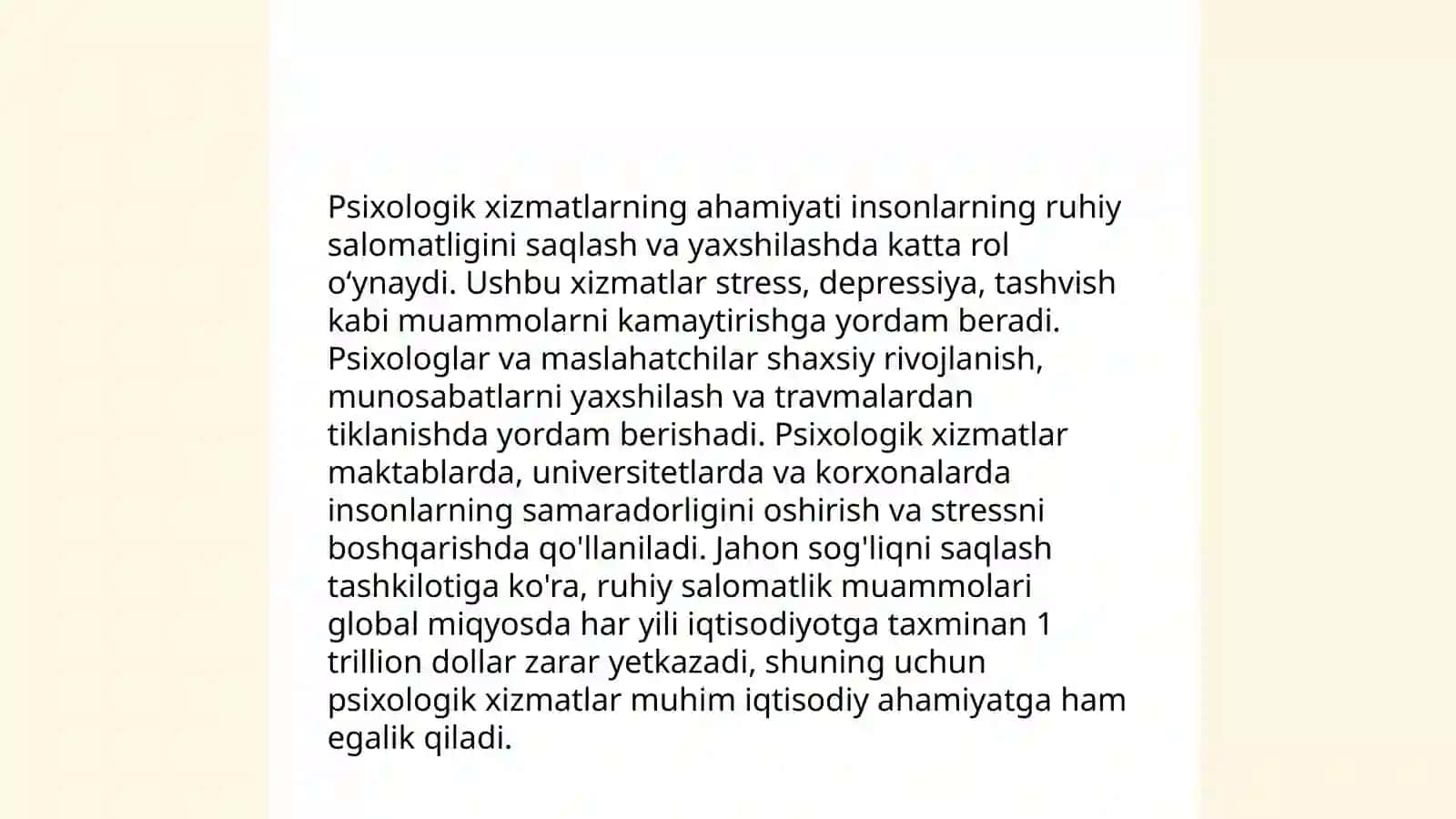 Mehribonlik uylarida psixologik xizmat 4
