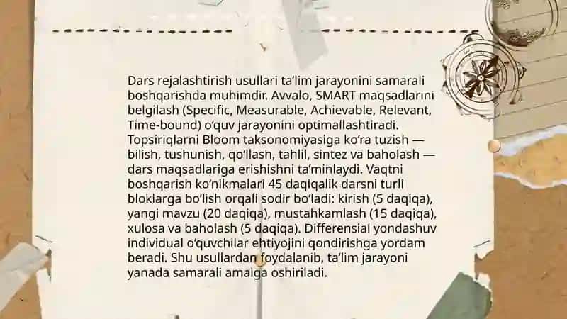 Metodika fanining nazariy asoslari 4