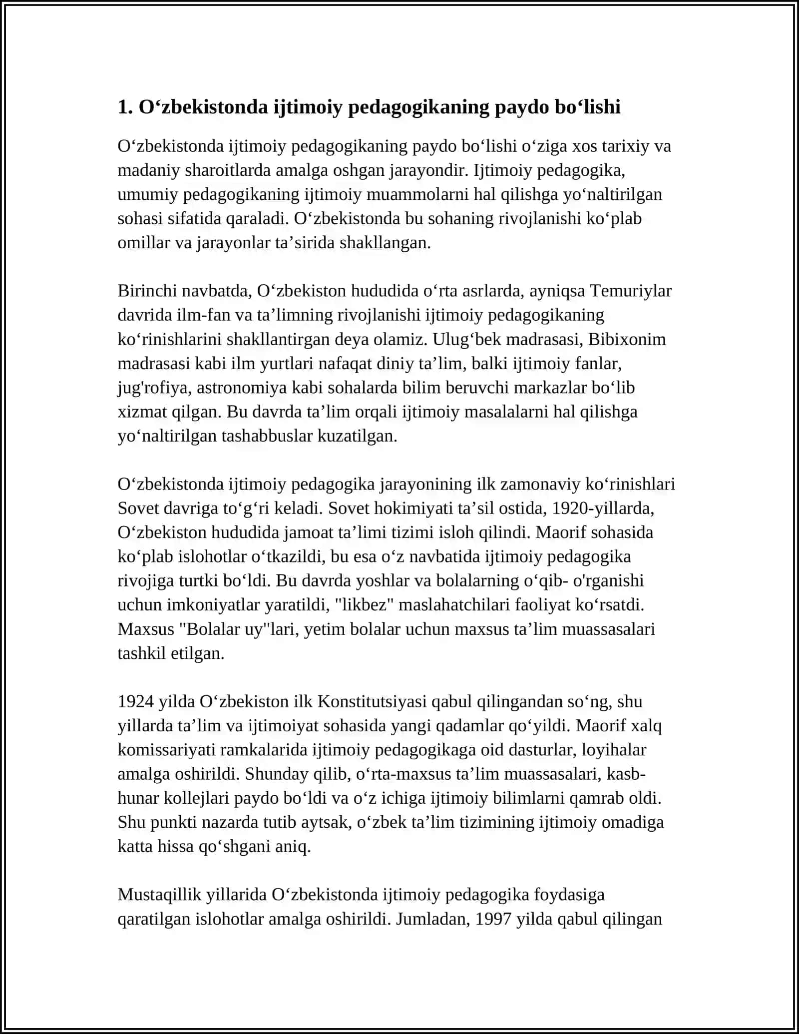 IJTIMOIY PEDAGOGIKANING PAYDO BOʻLISHI 4