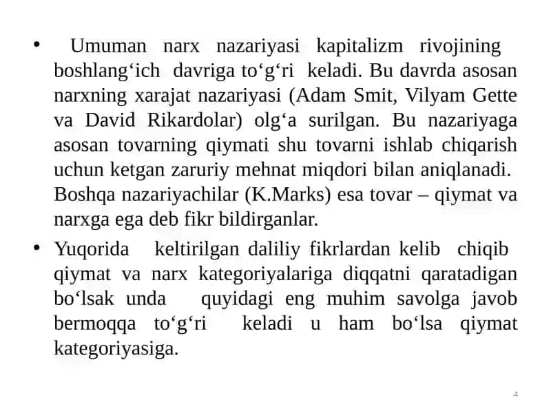 Marketingda narx siyosati 4