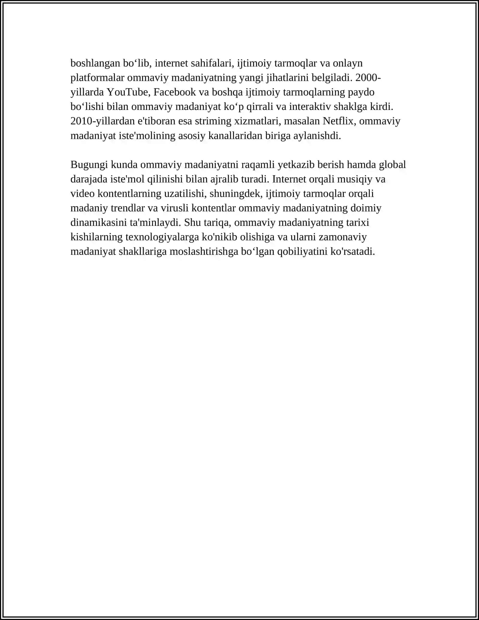 OMMAVIY MADANIYATNING SHAKLLANISHI TARIXI VA UNING TURLARI 4