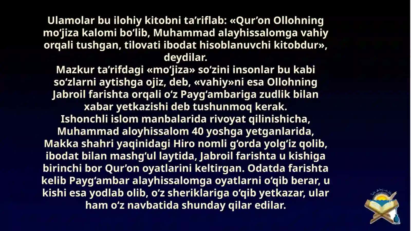 Qur’oni karim Sharq xalqlarining diniy, ilmiy va ma’naviy merosi sifatida 4