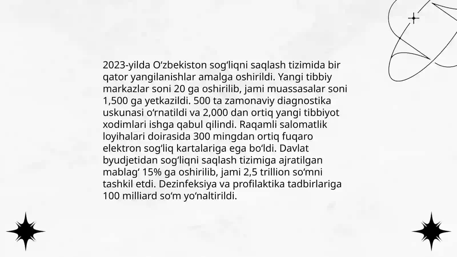 Oʻzbekiston Respublikasida ijtimoiy sohadagi islohotlar 4