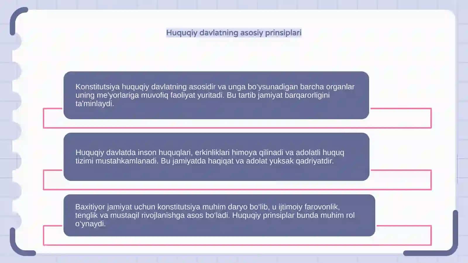 Konstitutsiya huquqiy davlat va baxtiyor jamiyat poydevori 4