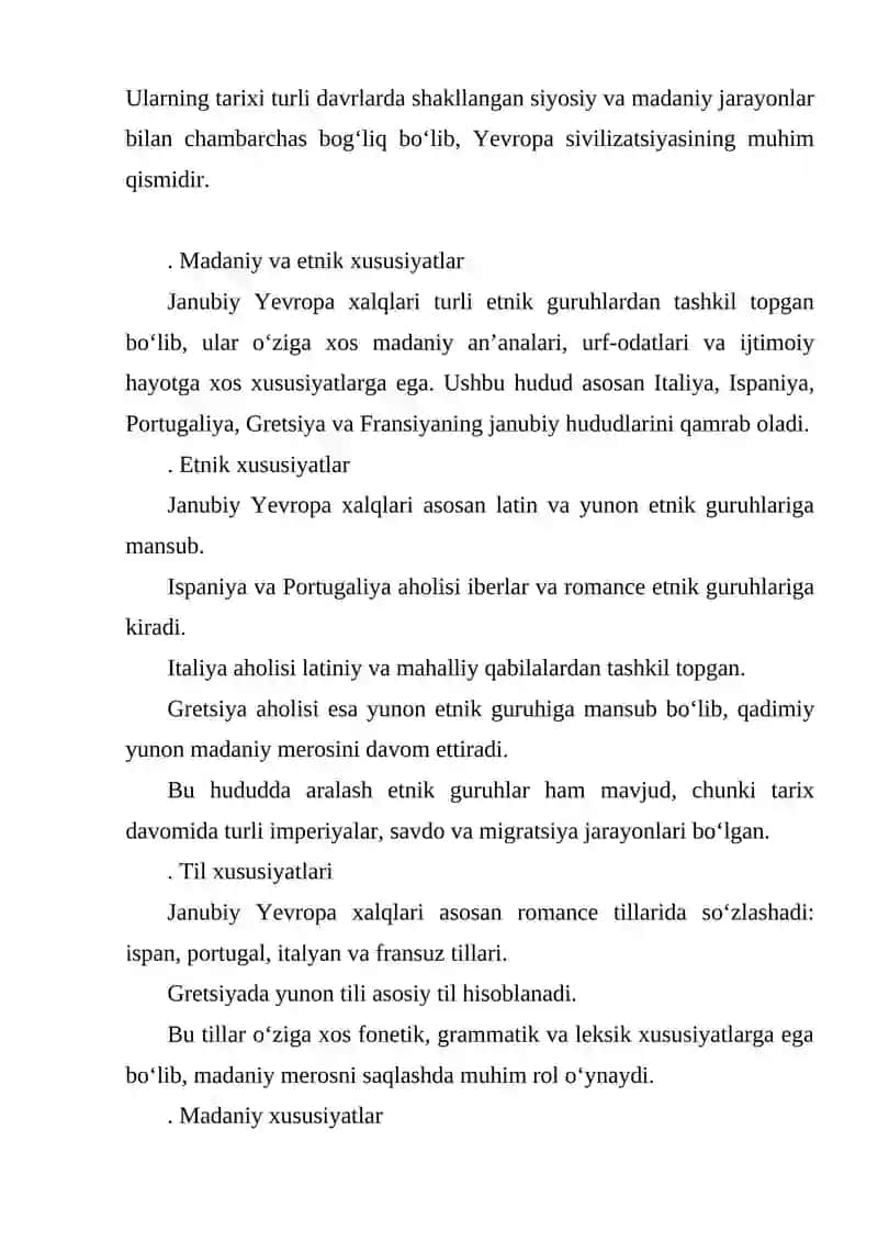Janubiy Yevropa xalqlari 4
