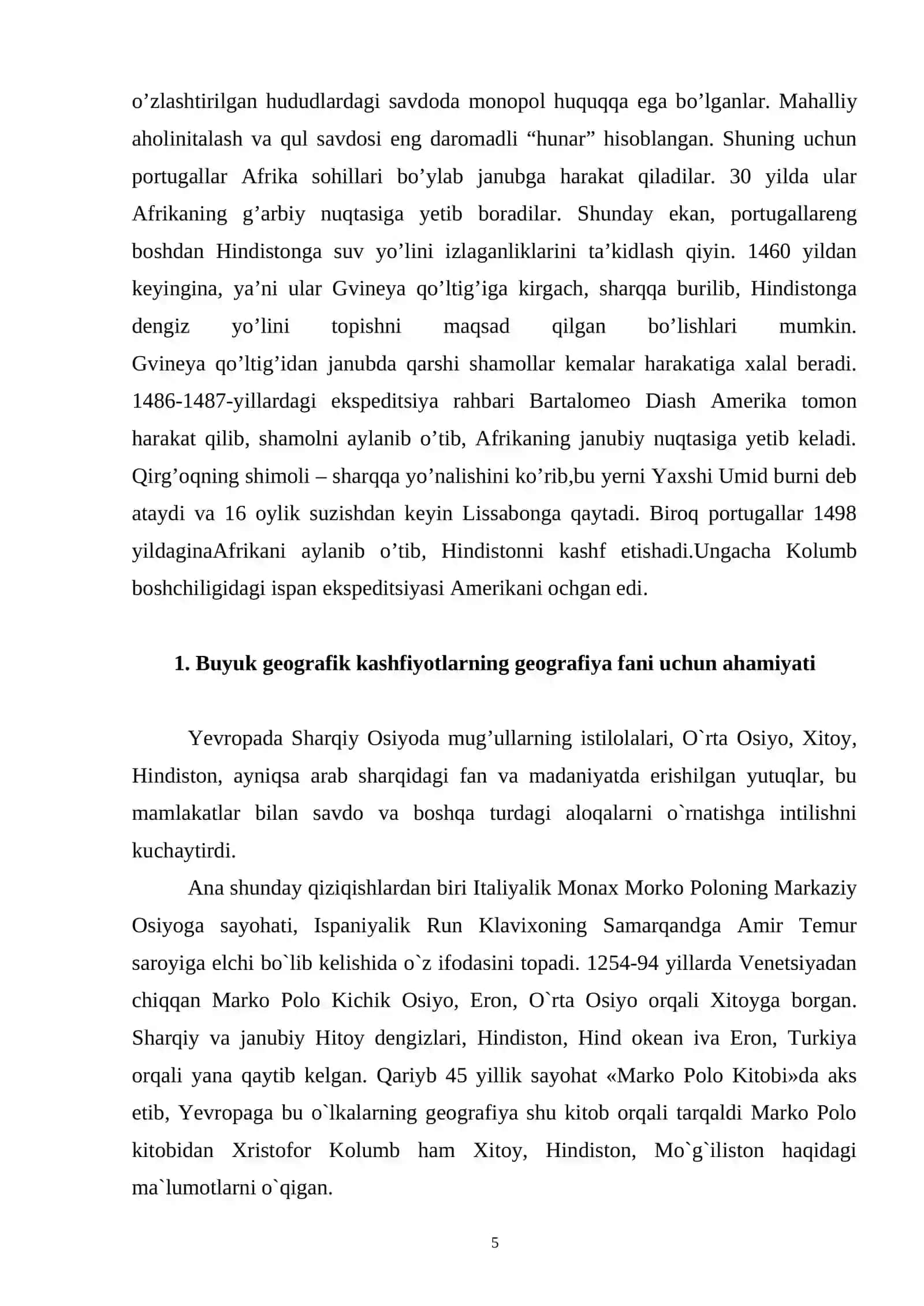 Buyuk geografik kashfiyotlar ro`li 4