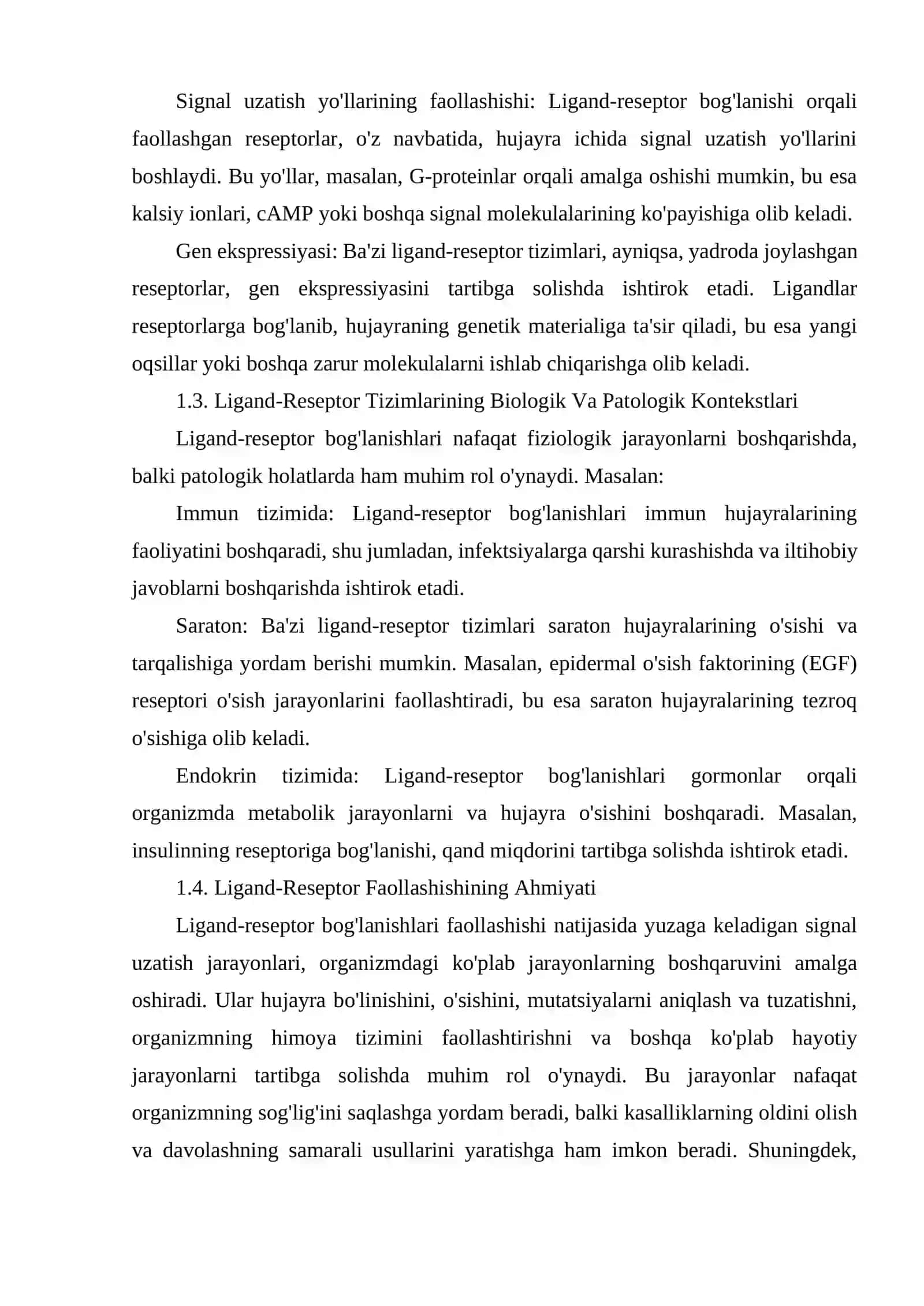 Ligand-reseptor bog'lanish uchun dasturlar 4