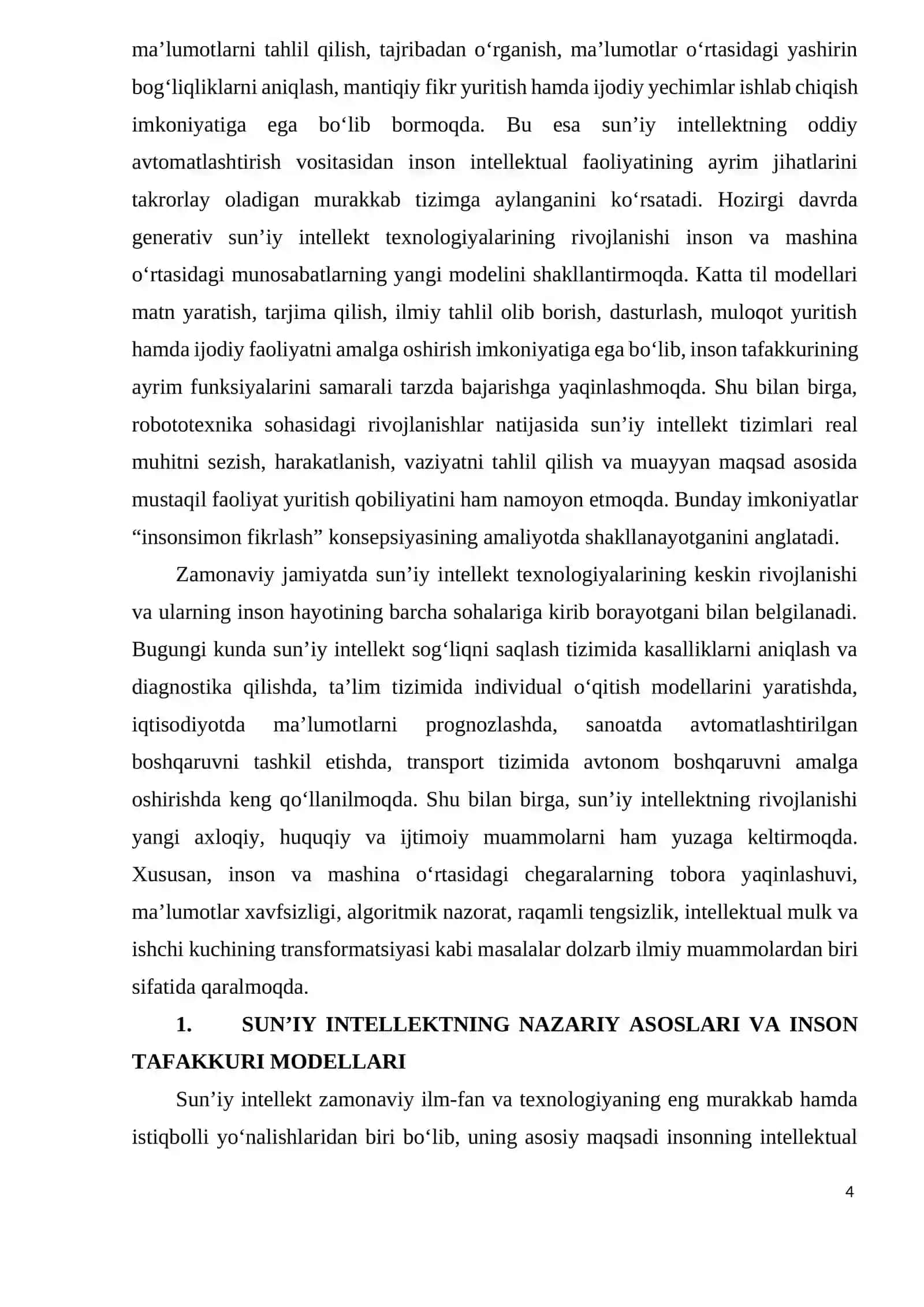 Odamlar kabi fikrlaydigan tizimlar sun’iy intellektning yangi bosqichi 4