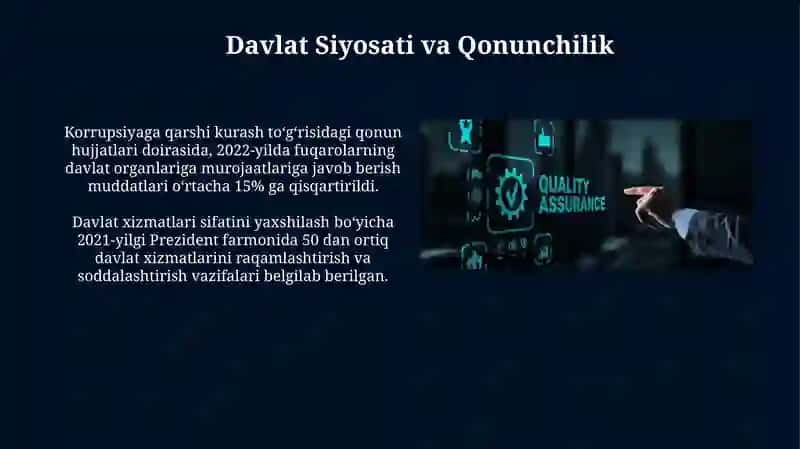 Xizmat Sifatini Baholash Mezonlari 4