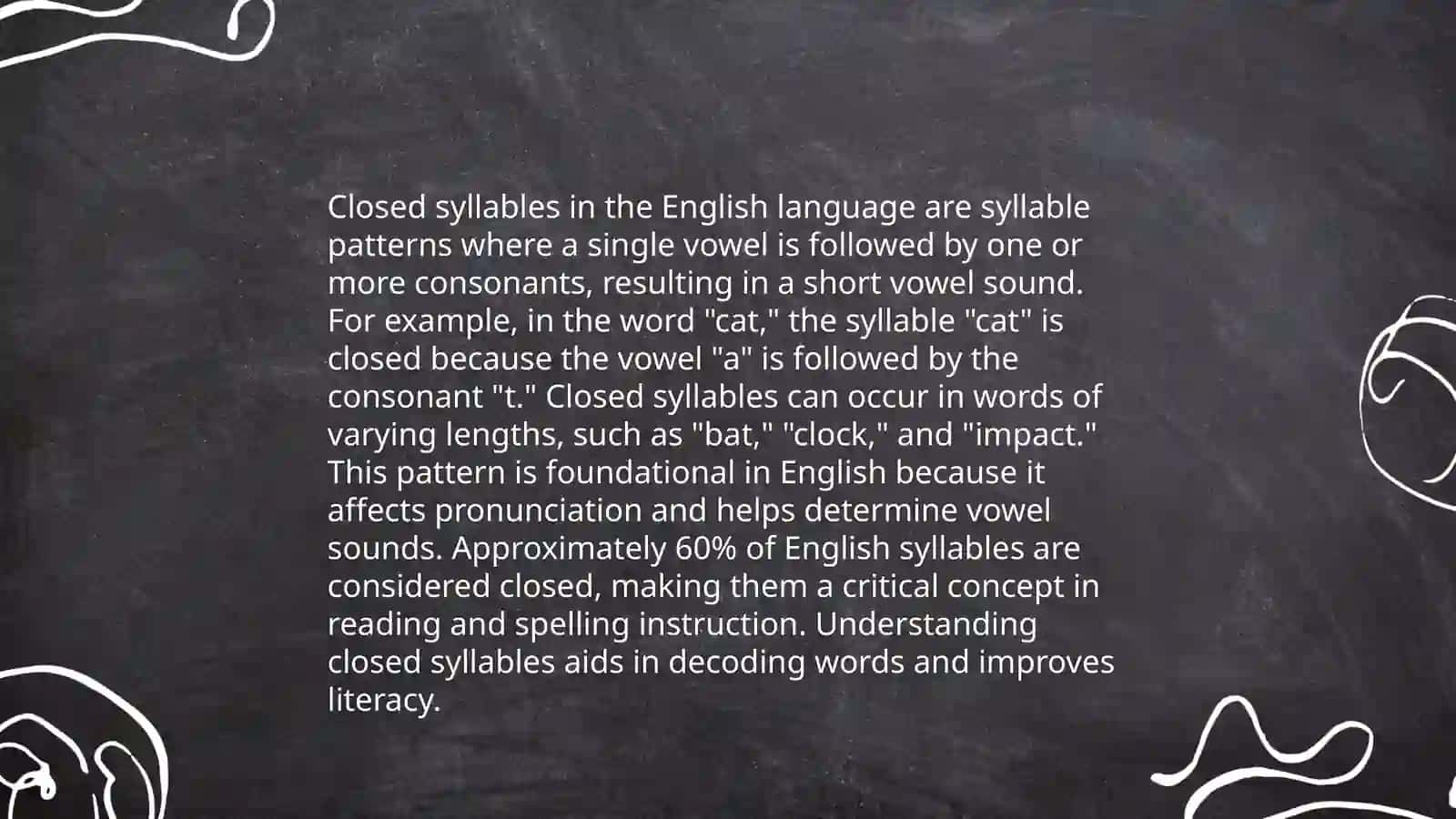 Open Syllables 4