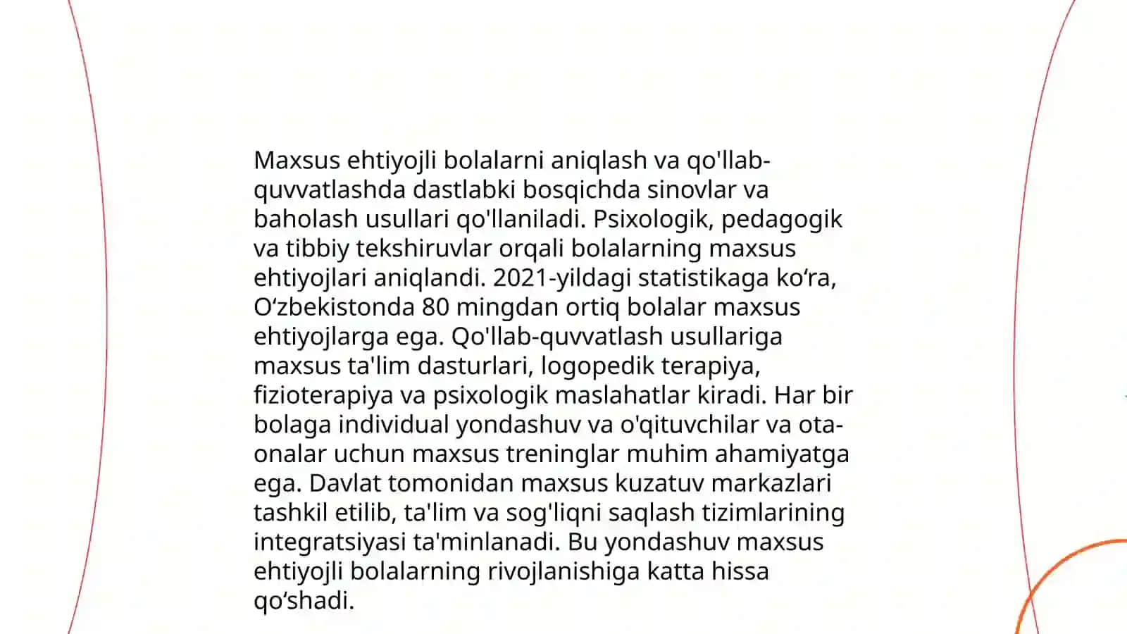 Imkoniyati cheklangan bolallarni inkliziv talimga tuliq jalp qilishda talim mosasalari uqtuvchilari foliyatining mazmuni 4