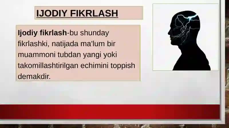 Shaxsiy ijod va ijodiy fikrlash vositalari 4