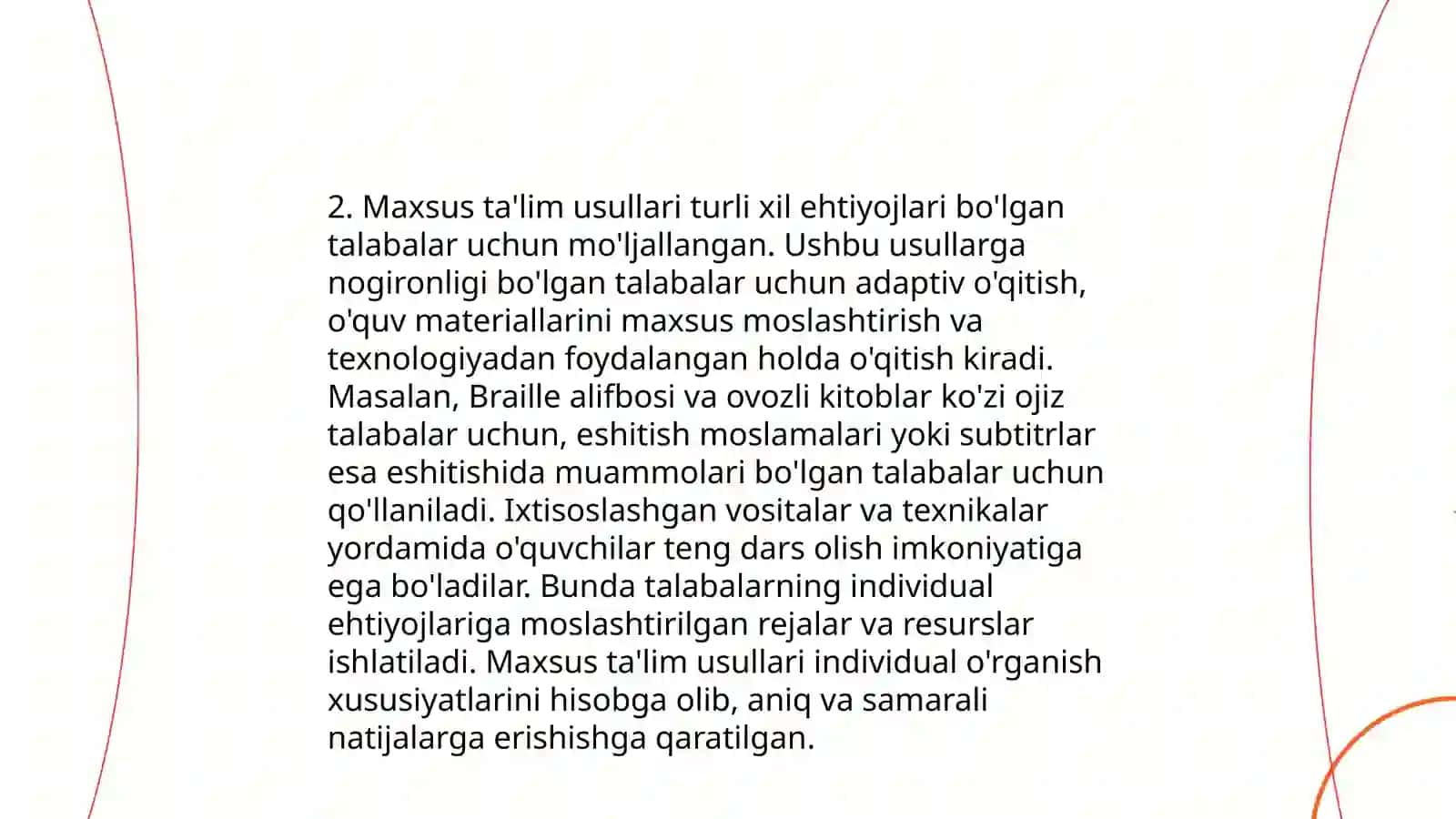 Alohida ehtiyojga muhtoj bolalar bilan ishlash 4