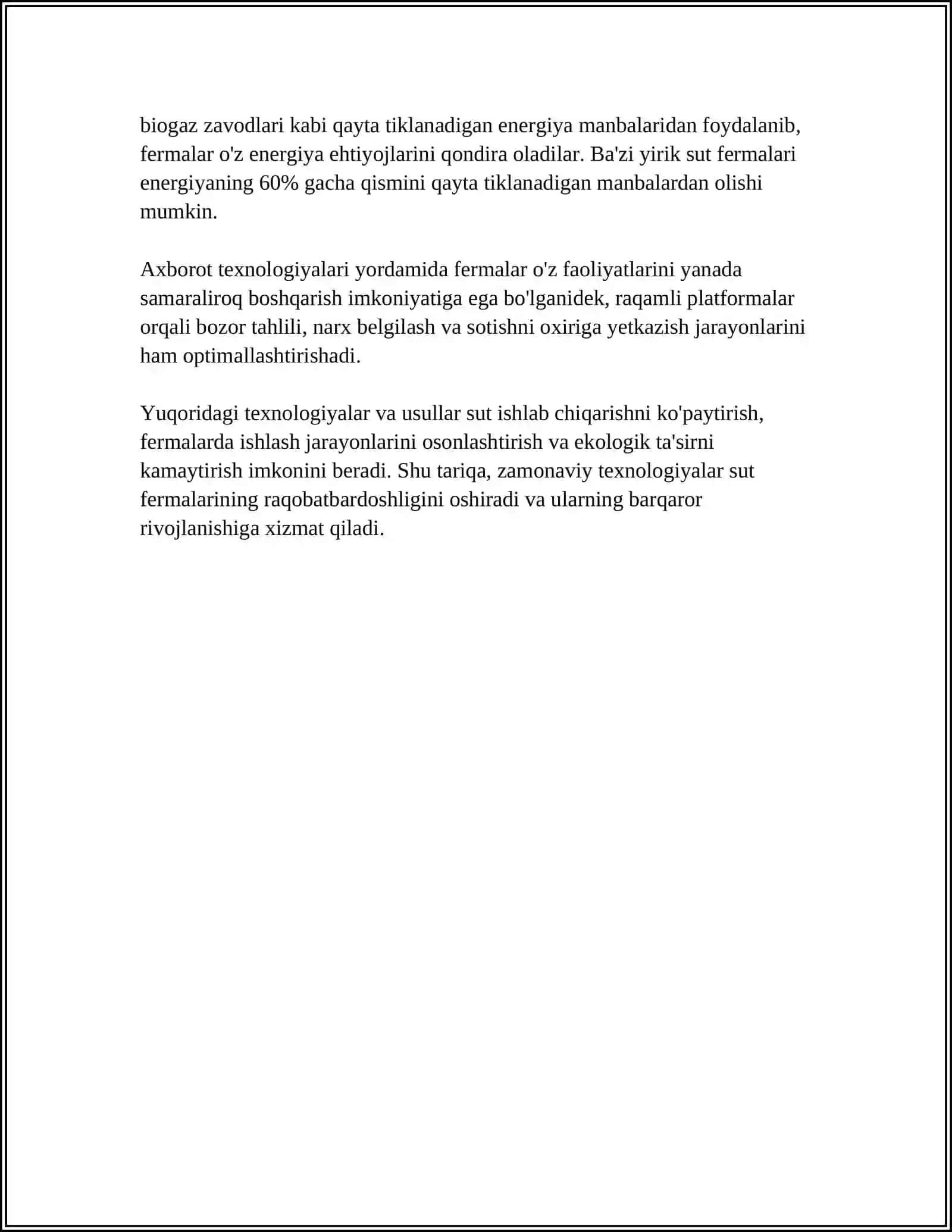 SUT SHAKARI OLISH TEXNOLOGIYASI 4