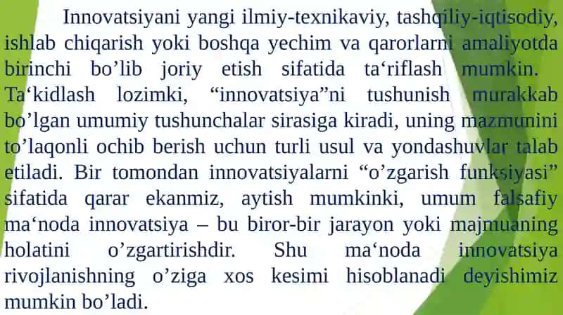 Innovatsiya Nazariyasi: Texnologiya va Samaradorlik 4