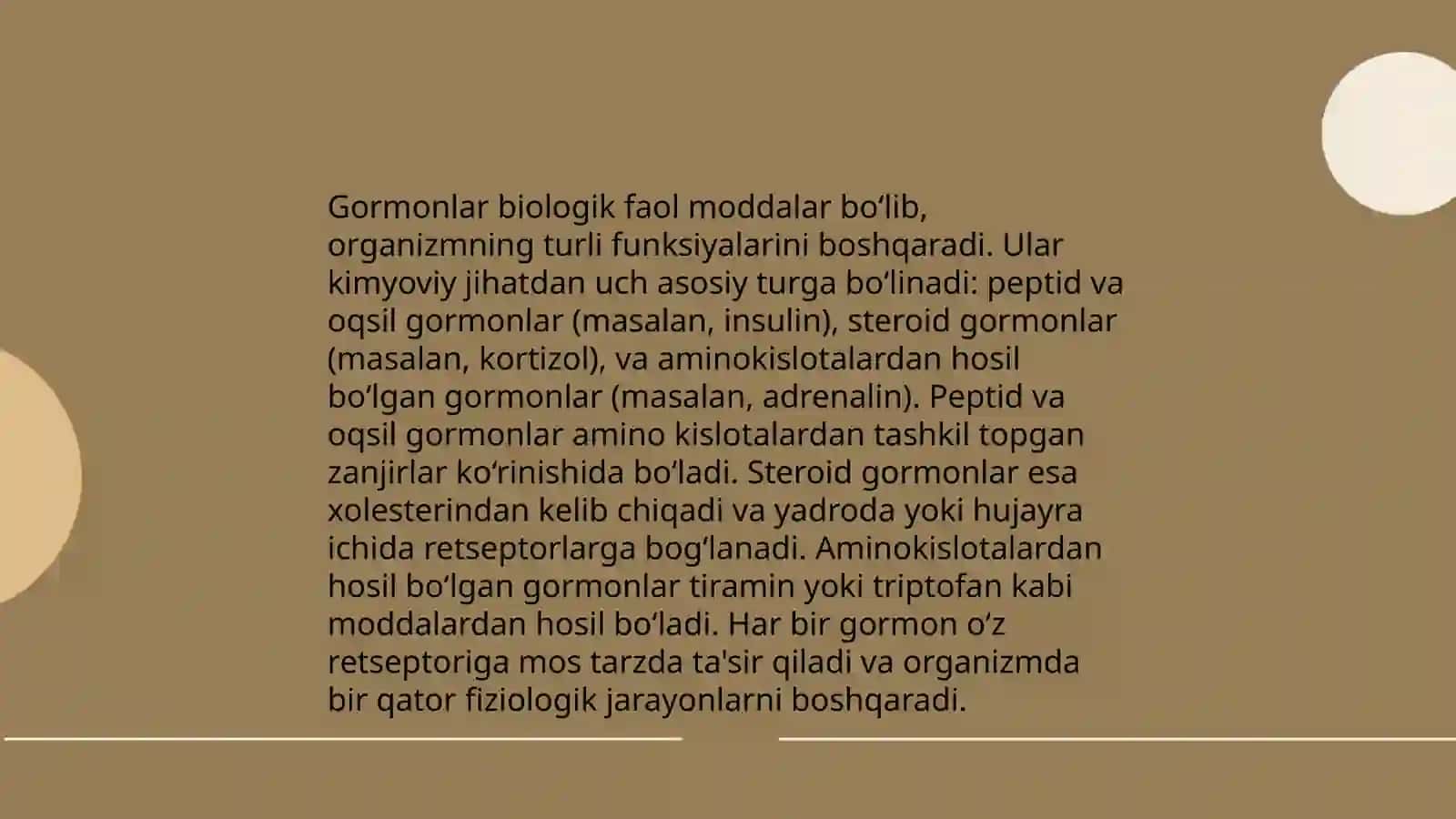 Gormonlar va ularning tibbiyotdagi ahamiyati 4