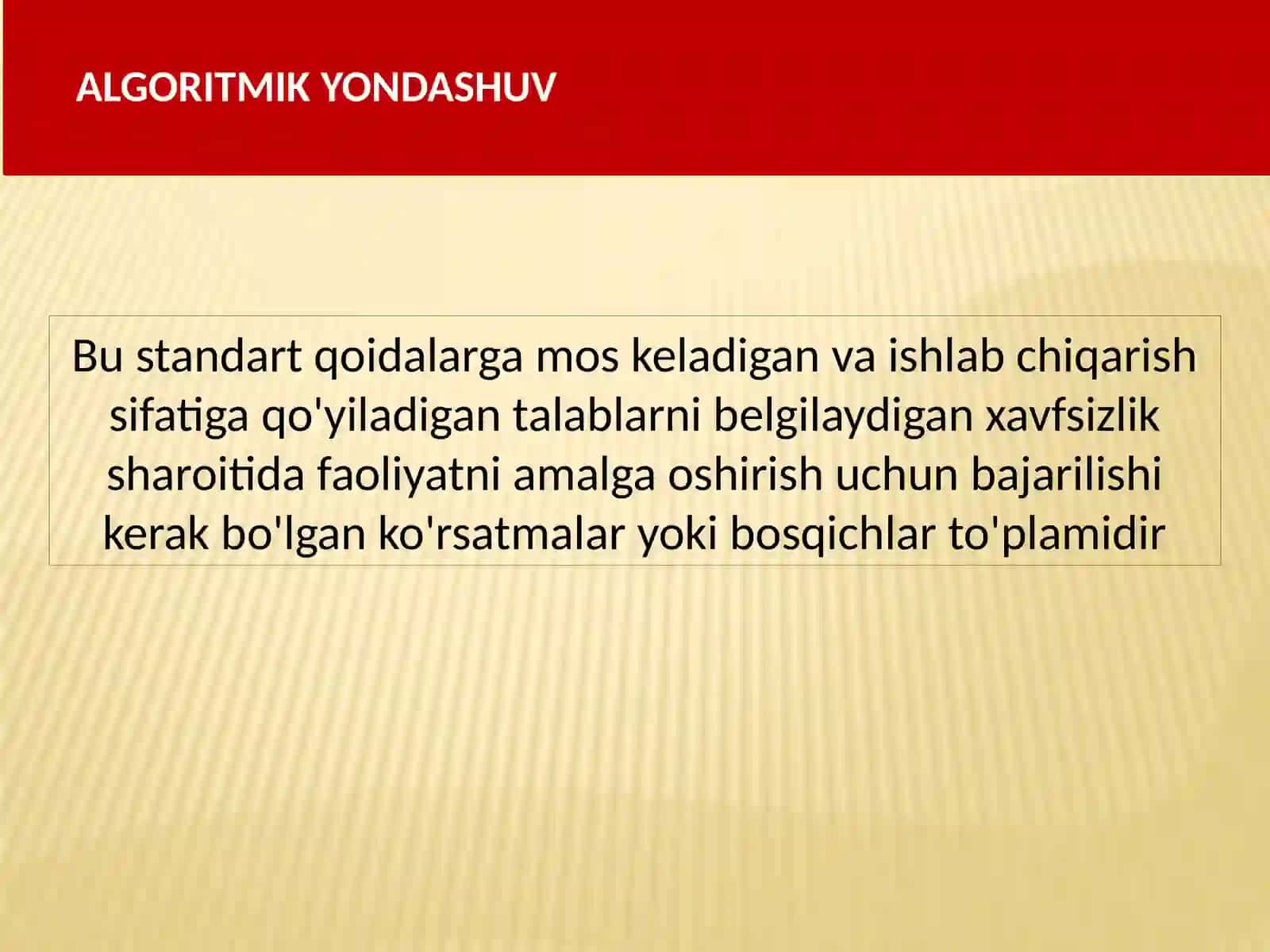 Tibbiy masalalarni algoritmlash asoslari 4