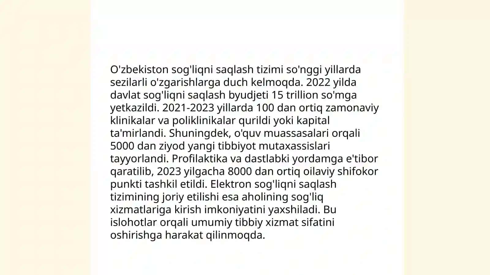 Ta'lim tizimidagi islohotlar 4