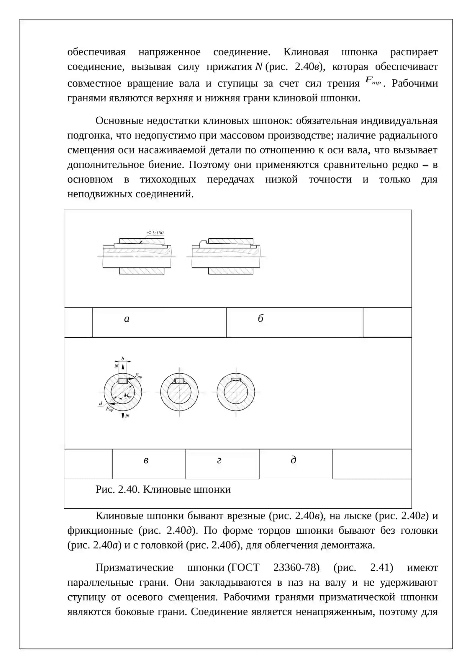 Шпоночные соединения 4