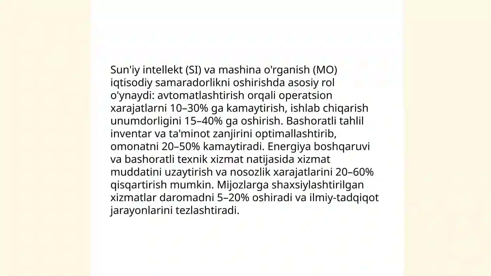 İqtisodiyotda innovatsion texnologiyalardan samarali foydalanish 4