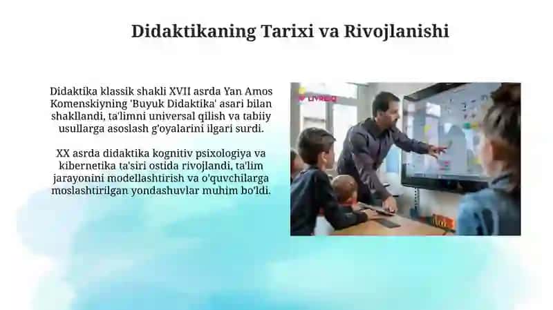 Didaktika: Ta'limiy Nazariya 4