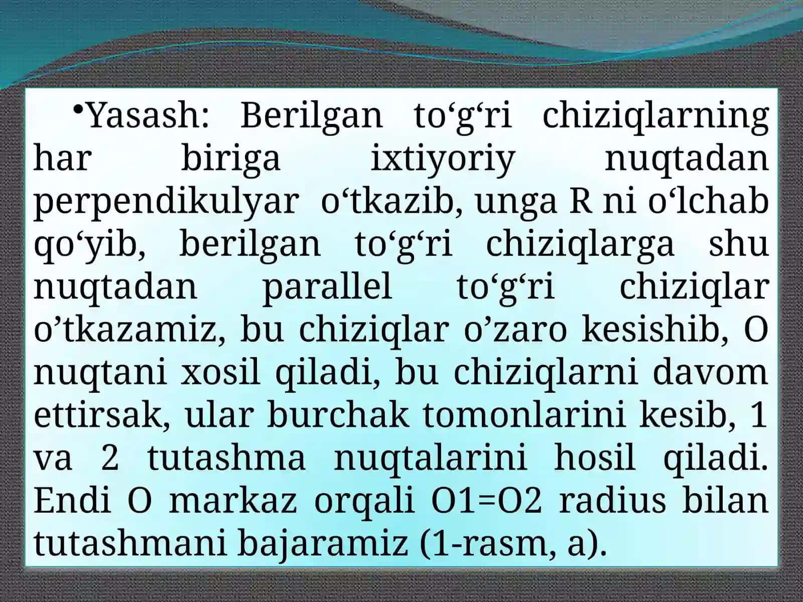 Tutashmalar.Tutashmaelementlari.Tutashmaelementlari va uning amaliy tadbig‘i 4