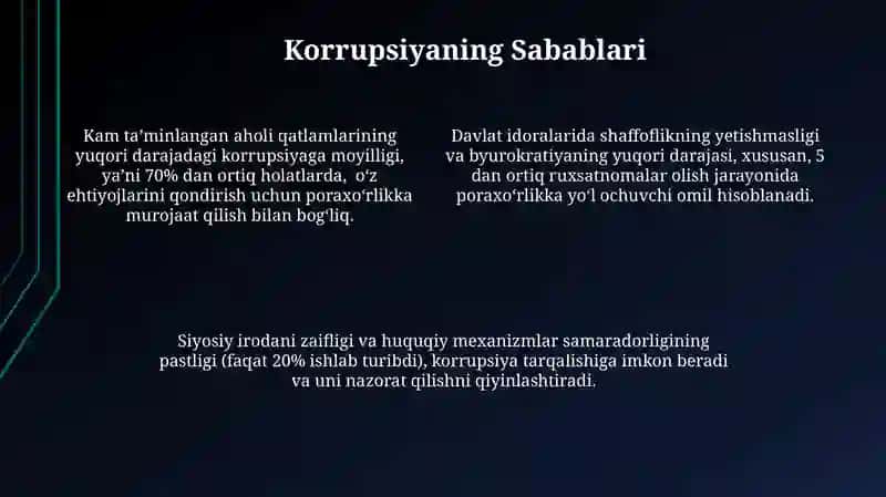 Korrupsiyaningmohiyati va uning oqibatlari 4