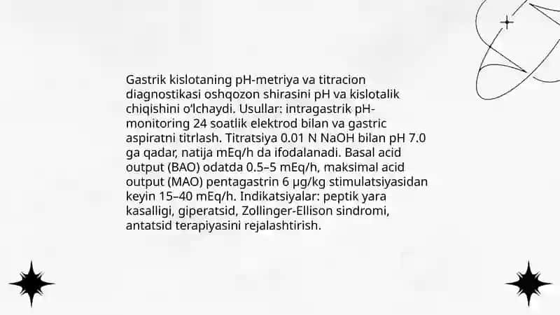 Oshqozon suyuqligi tashxisi 4