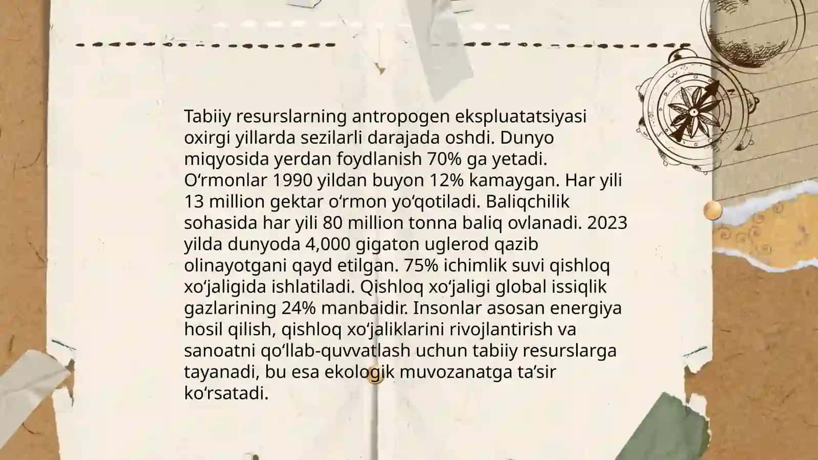 Antropogen omilning biosfera evolyutsiyasiga tasiri 4