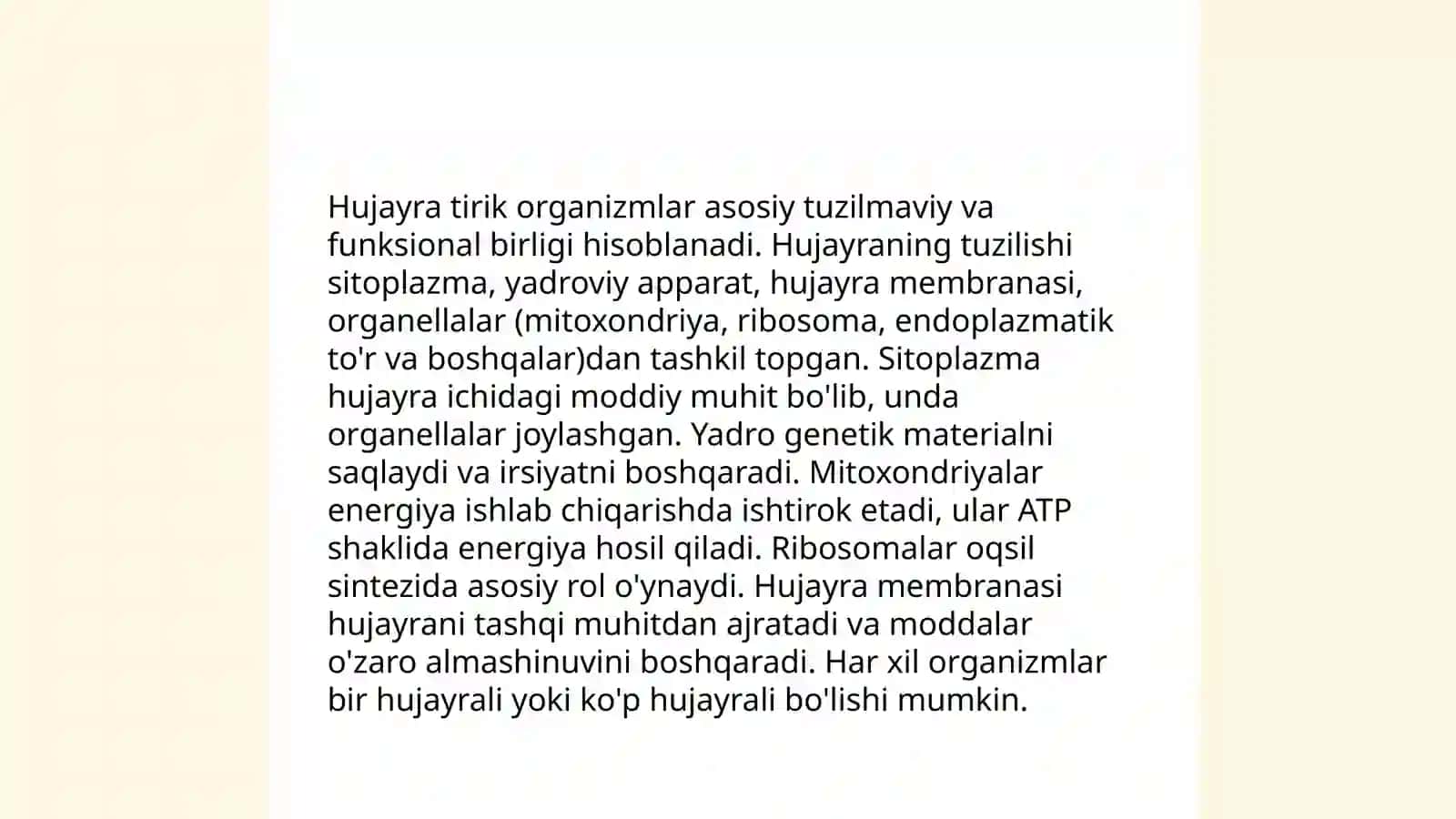 Sitologiya.Optik asboblarni tibbiyotda qo'llanilishi.Viruslar.Prokariotlar 4