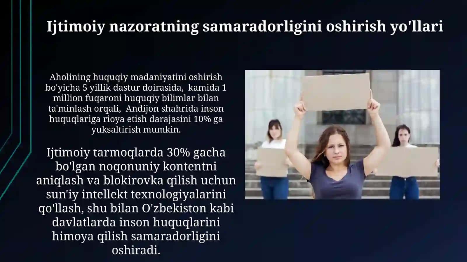 Inson huquqini o’rnatishda ijtimoiy nazorat 4