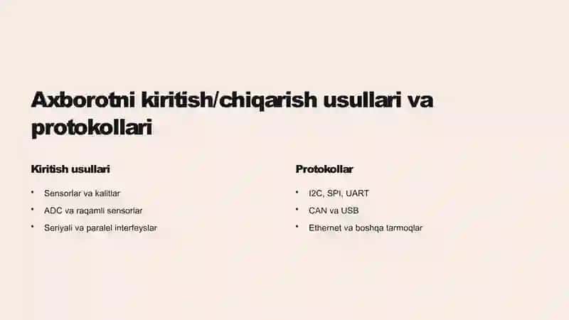 Ornatilgan dasturiy vositalar va tillari 4