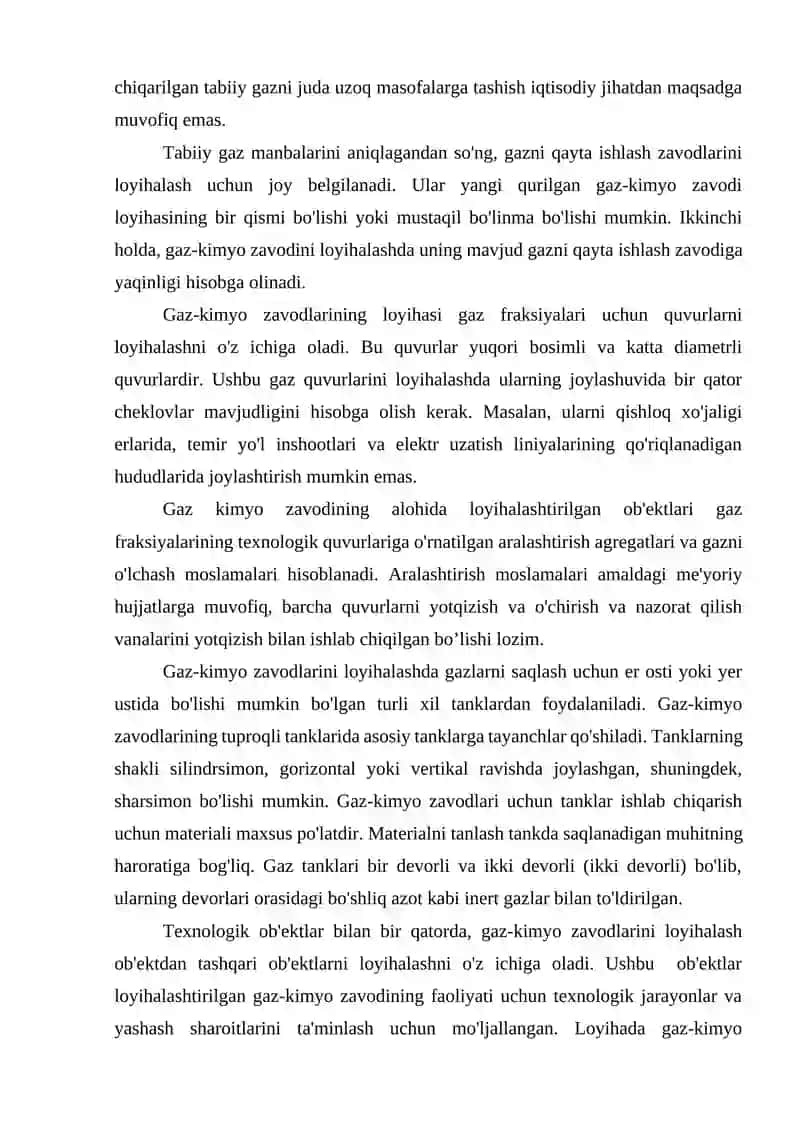 Ishlab chiqarishning va korxonaning materiallar oqimi chizmasini va material balansini tuzish 4