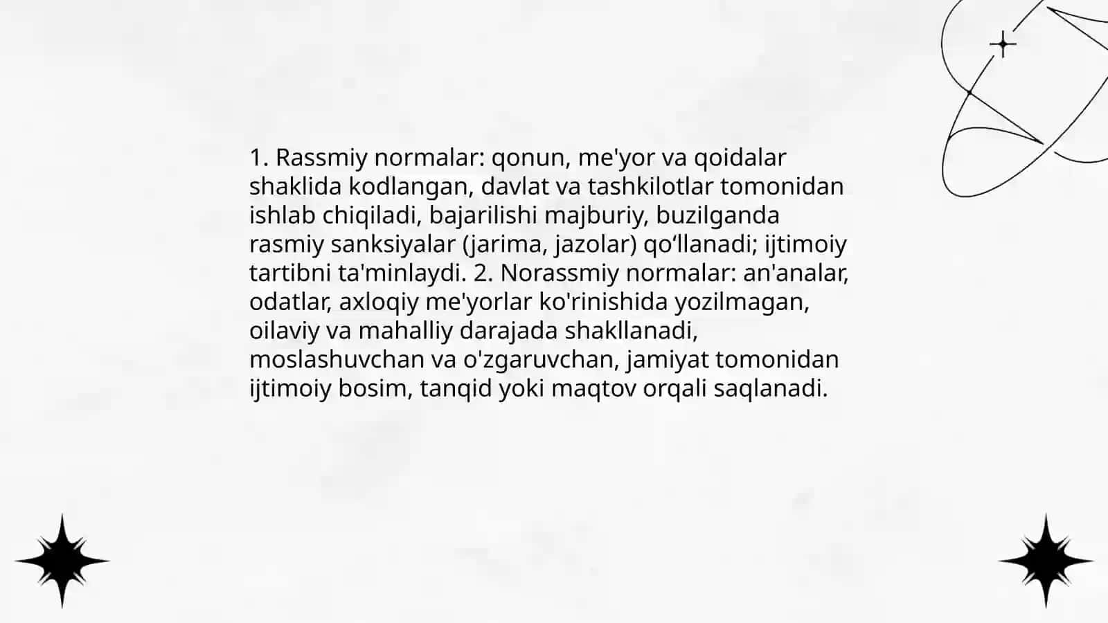 Ijtimoiy normalar 4