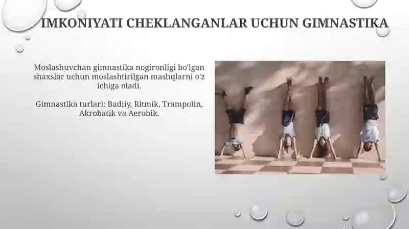 Gimnastika turlari 4