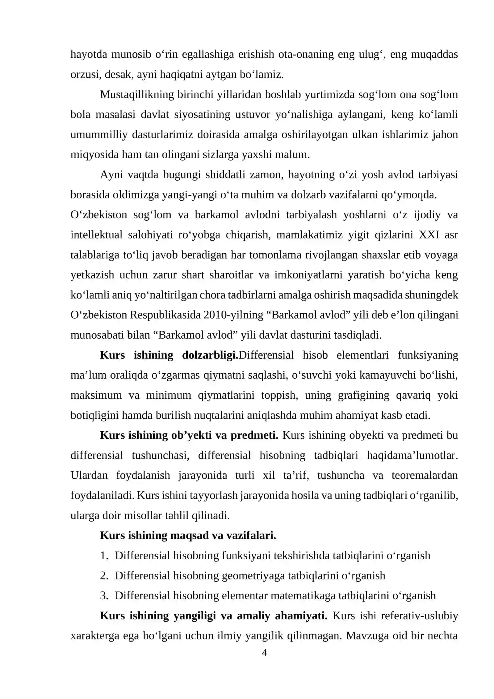 Differensial hisobning geometriyaga baʼzi bir tatbiqlari 4