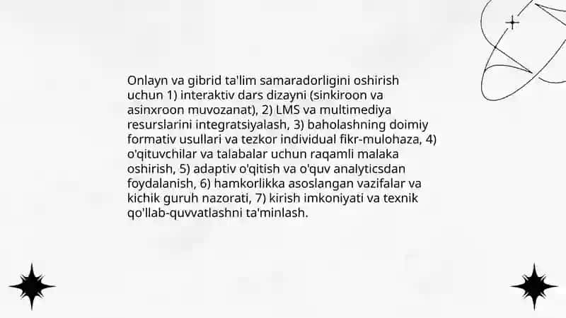 Raqamli darsliklar va interfaol ta'lim kontenti orqali o'quv jarayonini samaradorligini oshirish 4