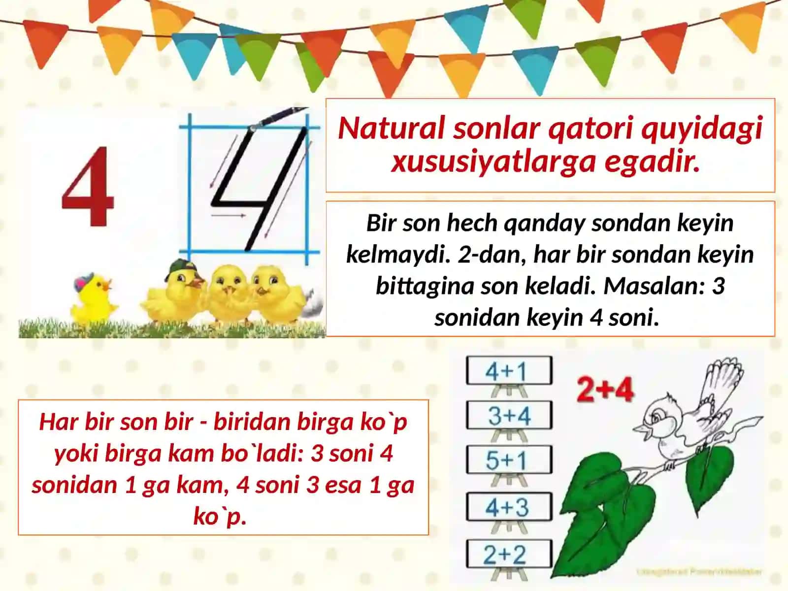 Bolalar dason san'oq haqidagi bilimlarni shakllantirish, san'ashga o'rgatish 4