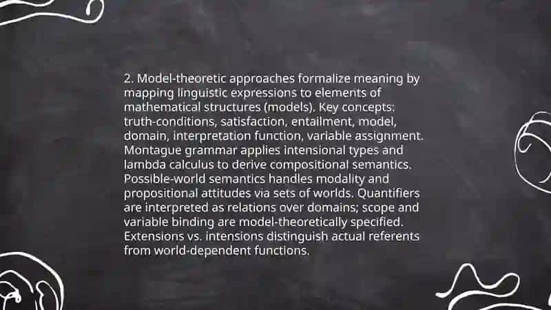 Approaches to analazying meaning 4