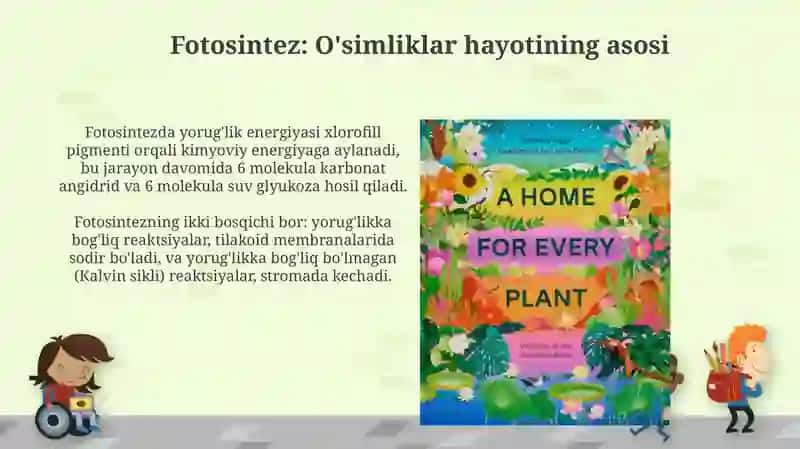 O’simliklar dunyosi va ularning hayot tarzi 4