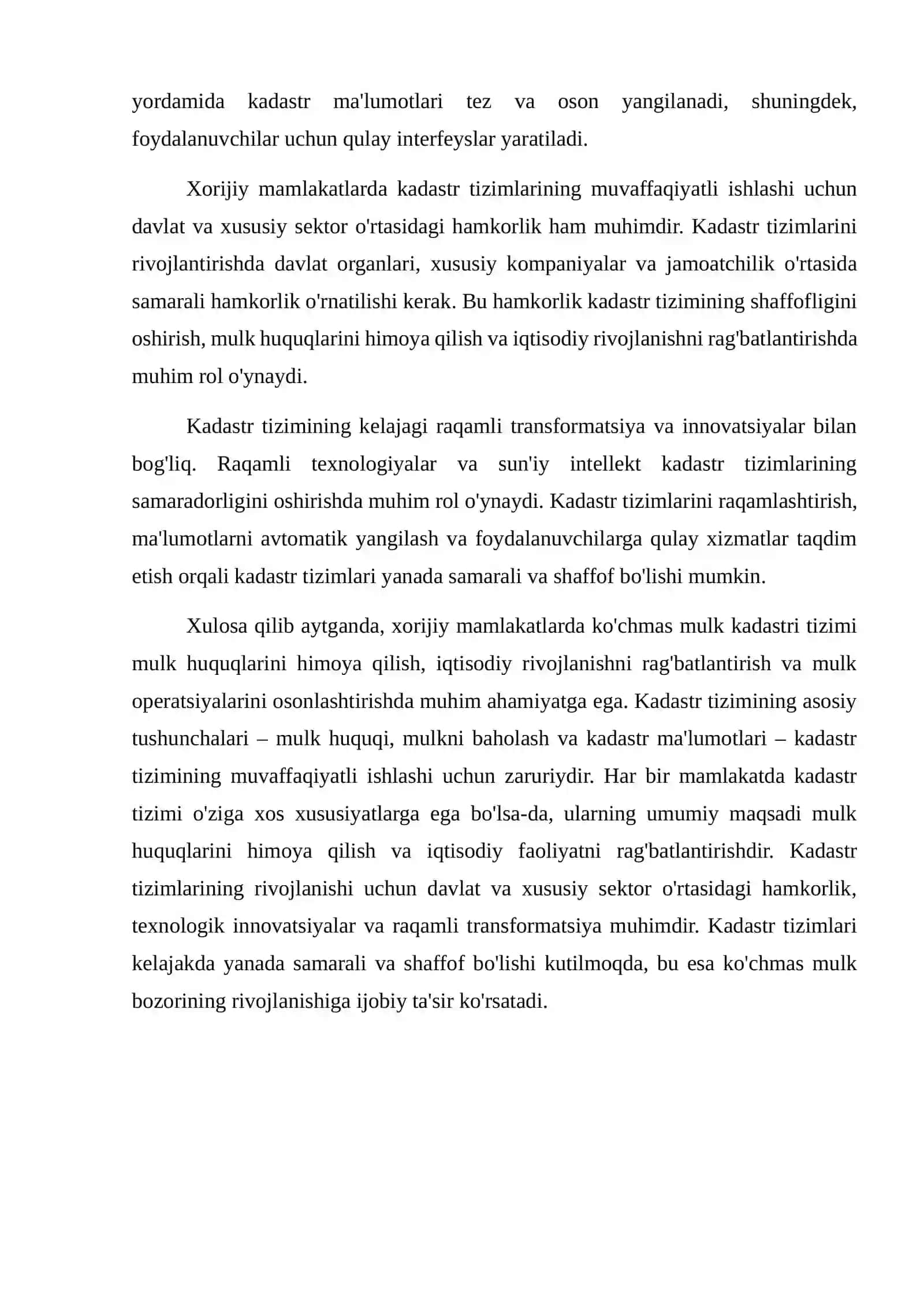 Xorijiy mamlakatlarda kóchmas mulk kadastri 4