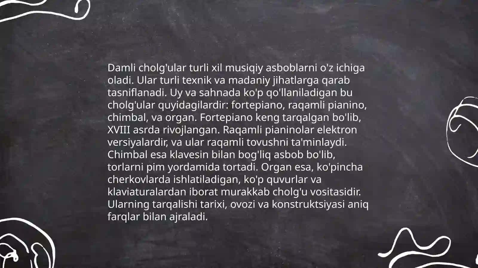 Damli cholg'ular 4