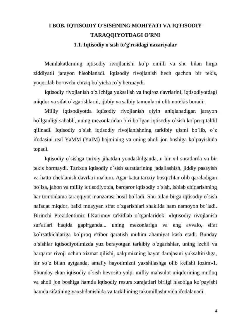 IQTISODIY O`SISH IJTIMOIY TARAQQIYOT OMILI SIFATIDA 4